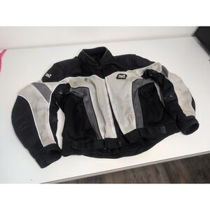 Tour Master Intake Motorcycle Jacket Mens XXL 48 Black Mesh Padded Riding Liner